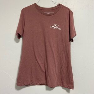 O'Neill Surf Shop Santa Cruz Women's Pink T Shirt M Short Sleeve Cotton/Poly